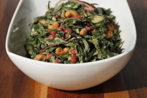 JJ's Supper Club: Raw Collard Green Salad
