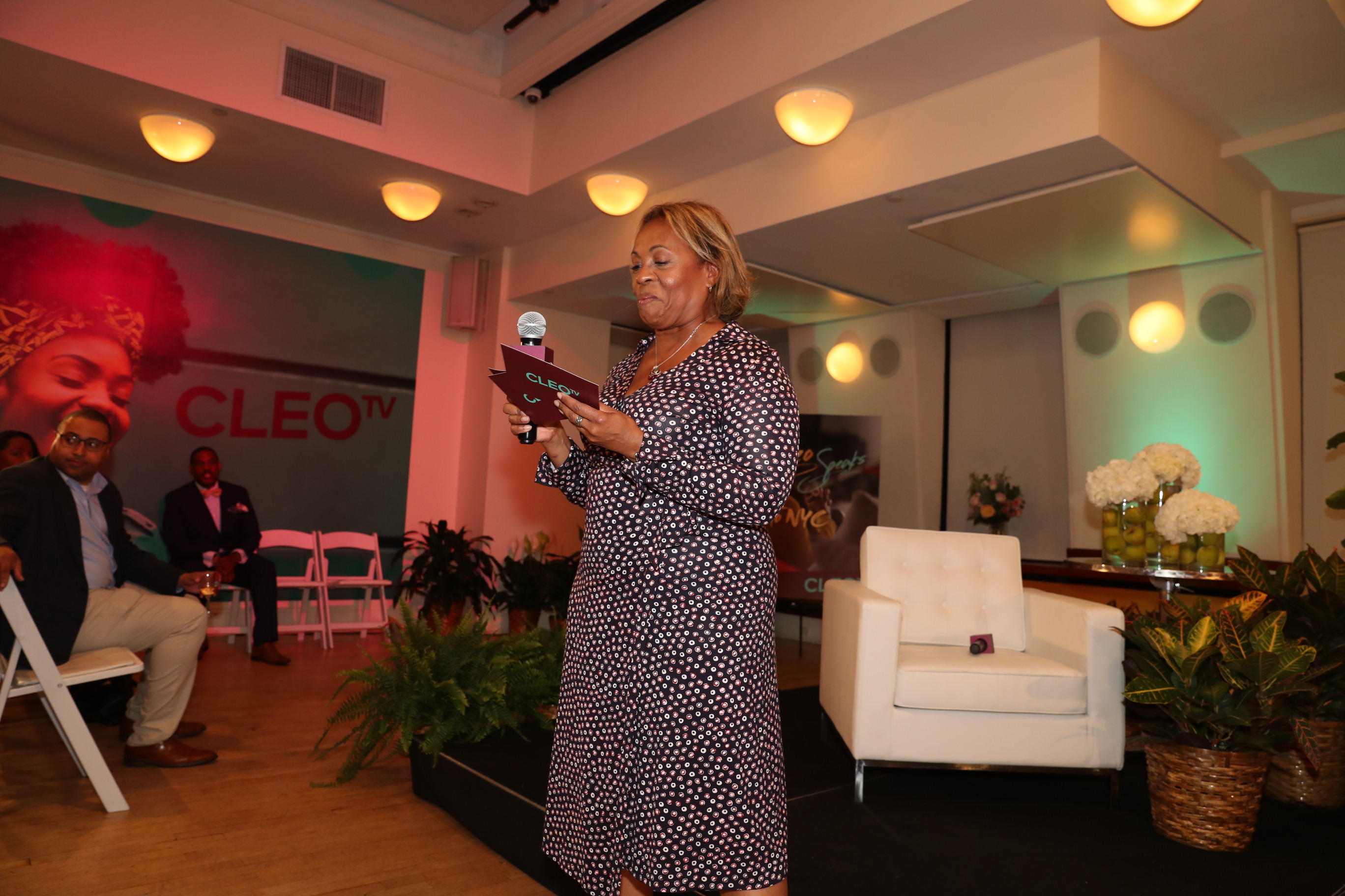 CLEO SPEAKS LIVE, NYC