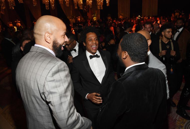 (L-R) Juan "OG" Perez and JAY-Z