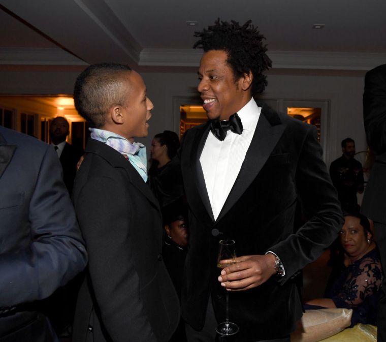 Jaden Smith and Jay-Z
