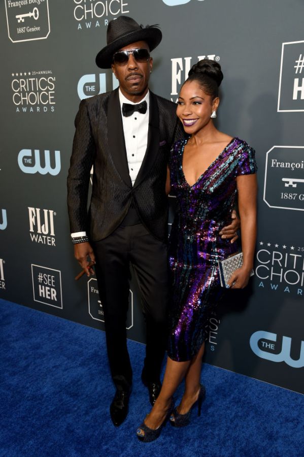 Champagne Collet at The 25th Annual Critics' Choice Awards
