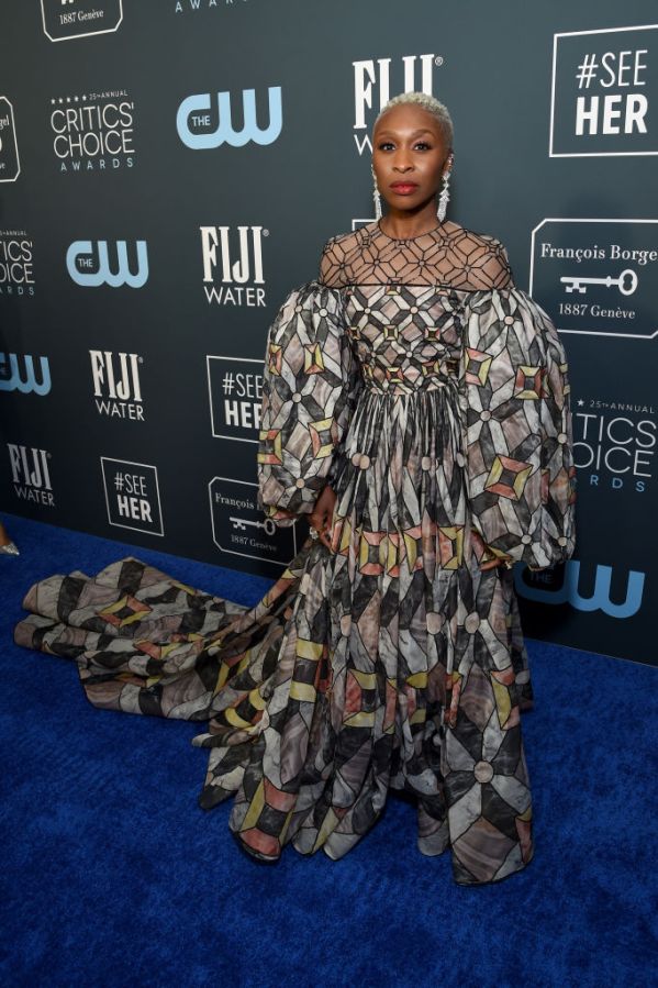 Champagne Collet at The 25th Annual Critics' Choice Awards