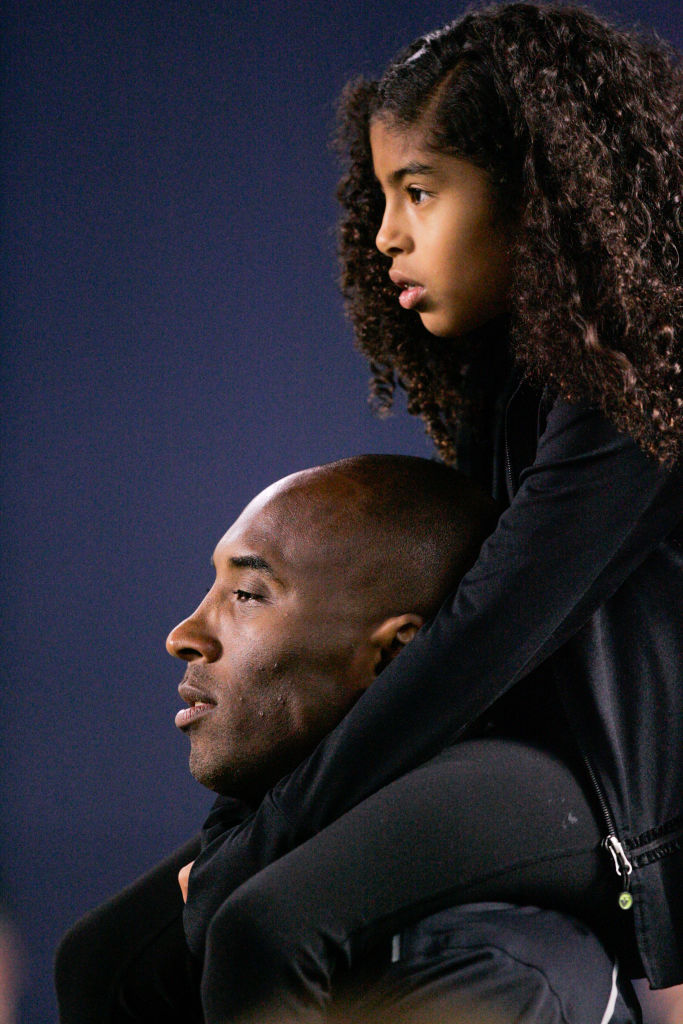 Kobe Bryant and Gianna "Gigi" Bryant