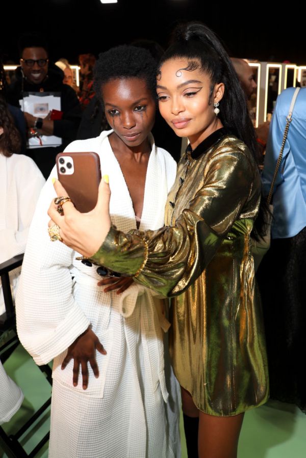 Gucci - Arrivals at Backstage - Milan Fashion Week Fall/Winter 2020/21
