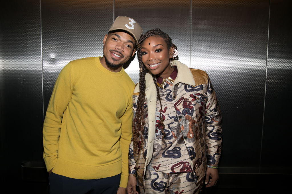 Brandy Norwood and Chance the Rapper at 2019 Urban One Honors - Show