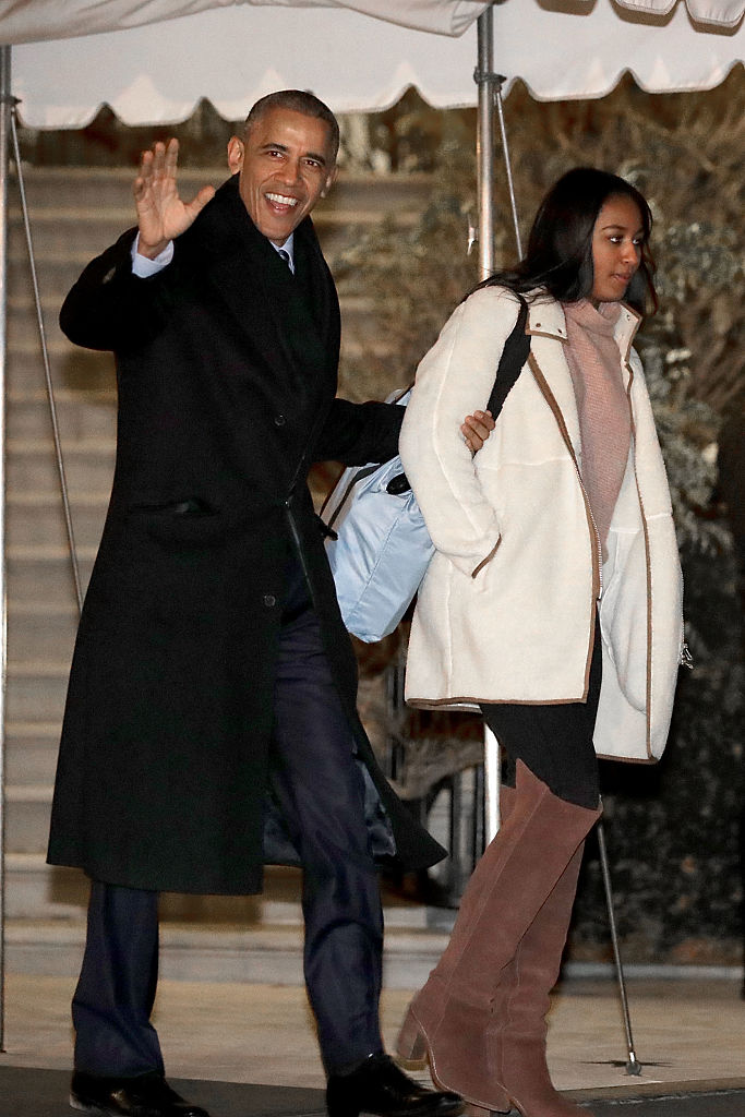 First Family Departs White House For Holidays In Hawaii, 2016