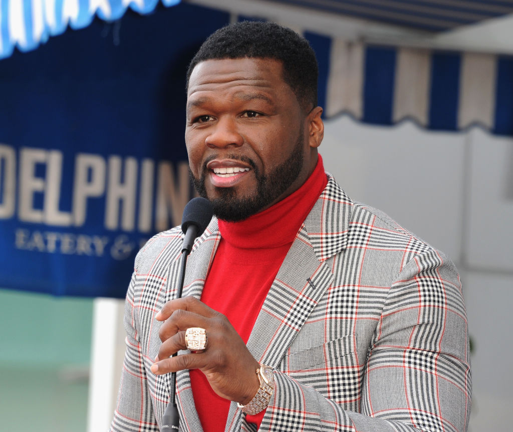 Curtis "50 Cent" Jackson Is Honored With A Star On The Hollywood Walk Of Fame
