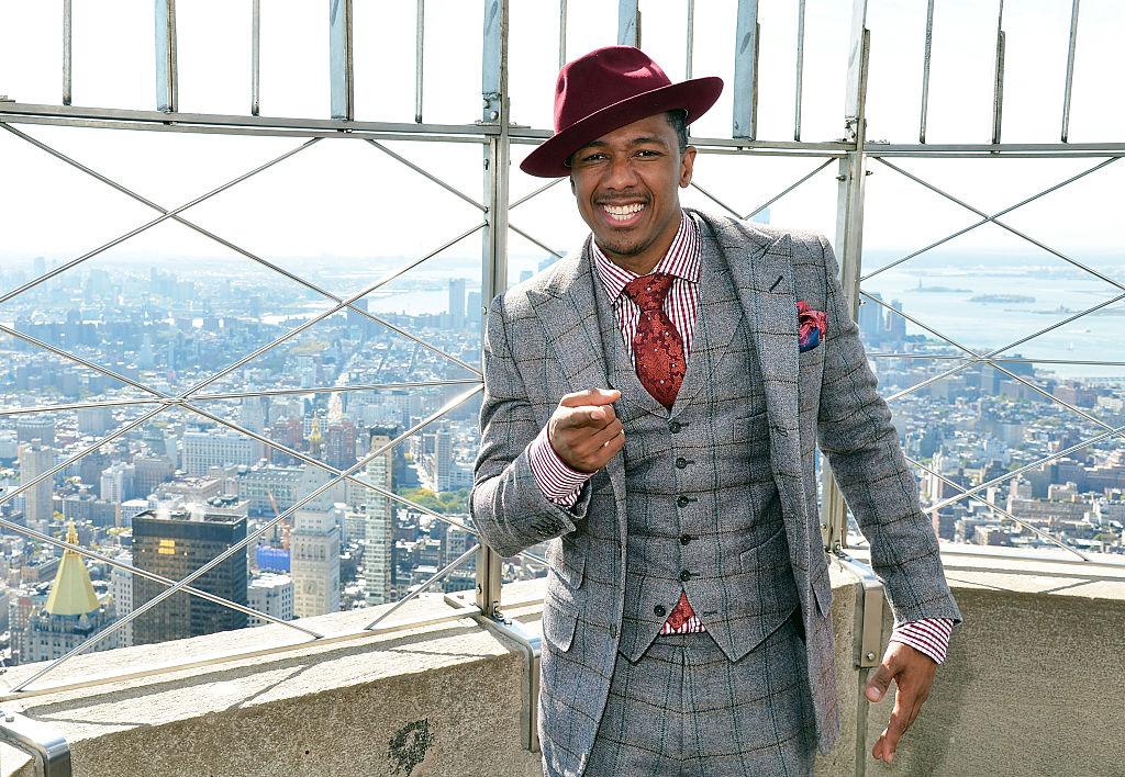 Nick Cannon Lights The Empire State Building Blue In Celebration Of St. Mary's Healthcare System For Children