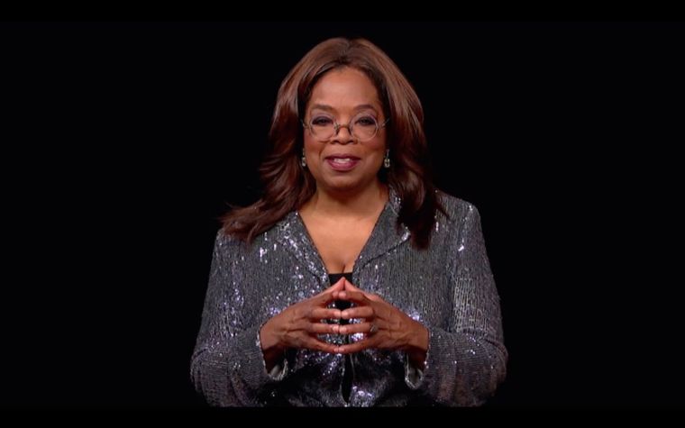Oprah Winfrey at the 72nd Annual Emmy Awards