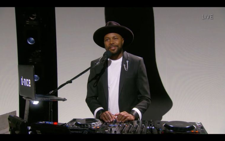 D-Nice at the 72nd Annual Emmy Awards