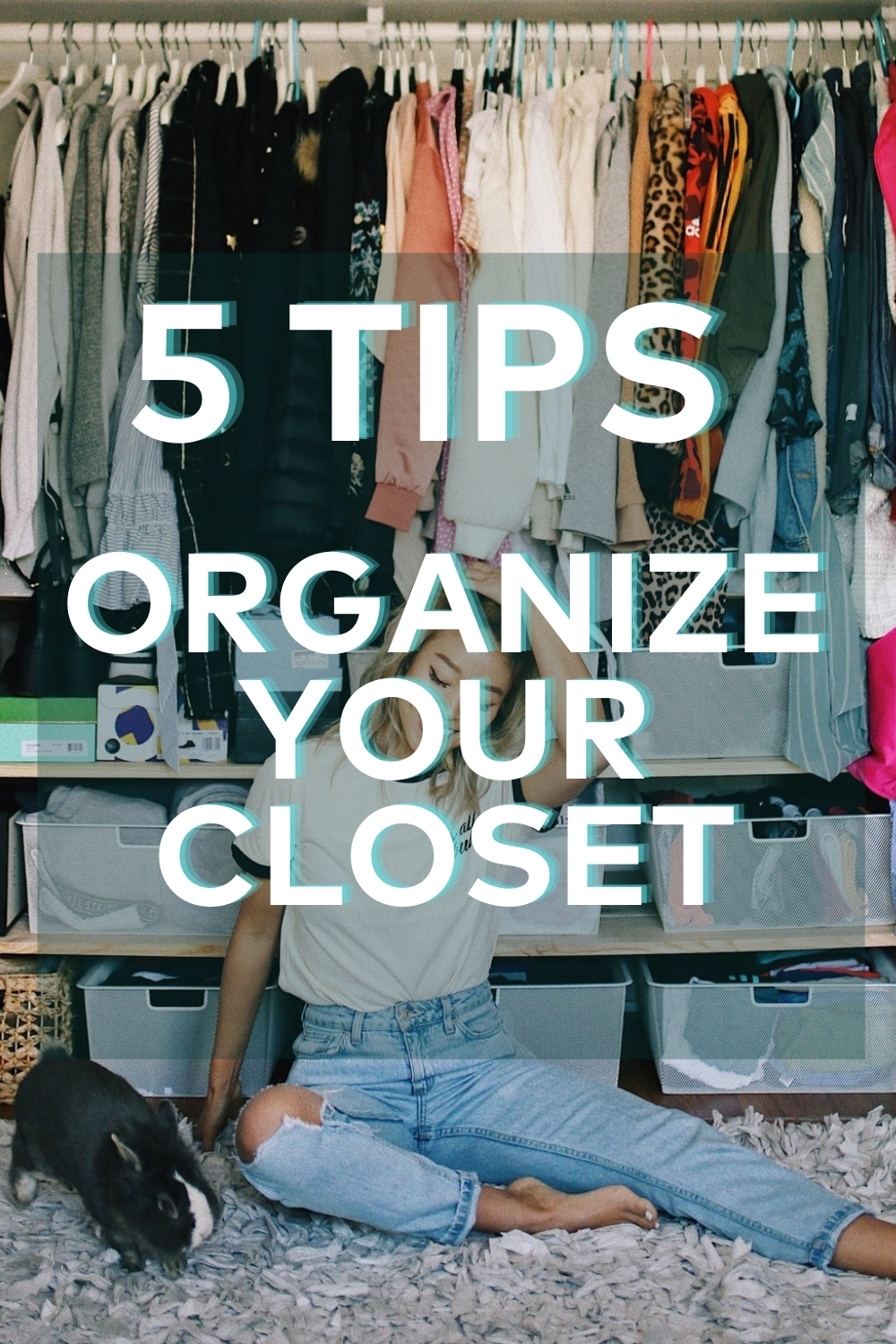 How to Organize Your Closet with The Container Store
