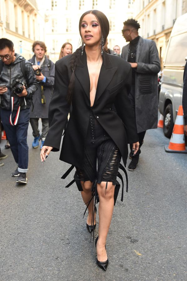 Celebrity Sightings : Paris Fashion Week Womenswear Spring/Summer 2019 : Day Three