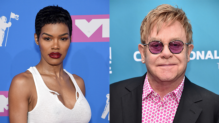 Split Teyana Taylor and Elton John