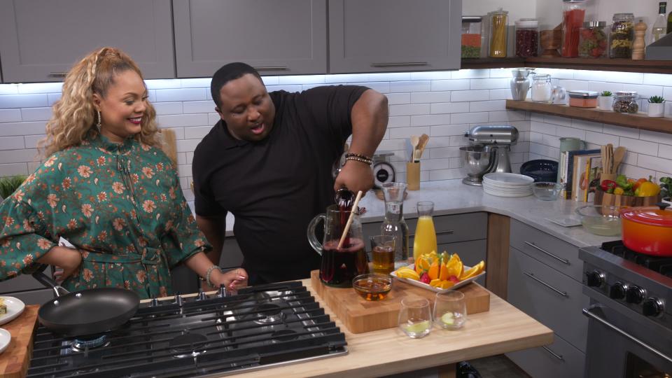 Apple and Pear Sangria by Chef Jernard CLEO TV