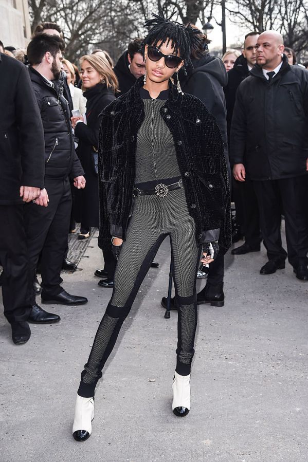 Celebrity Sightings : Day Eight - Paris Fashion Week : Womenswear Fall Winter 2016/2017