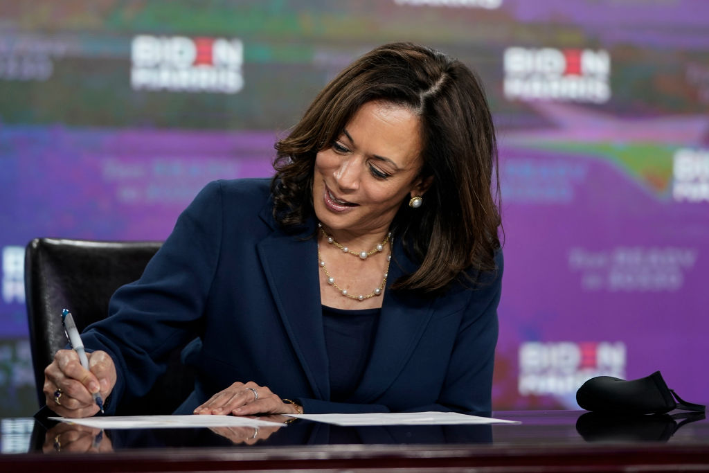 Presidential Candidate Joe Biden And Running Mate Kamala Harris Hold Campaign Event In Delaware