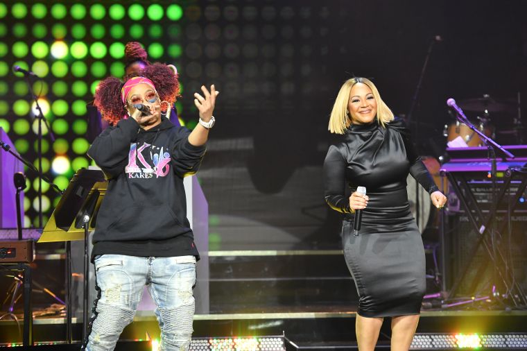 Da Brat and Erica Campbell