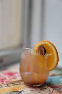 Sparkling Wine Fig Cocktail