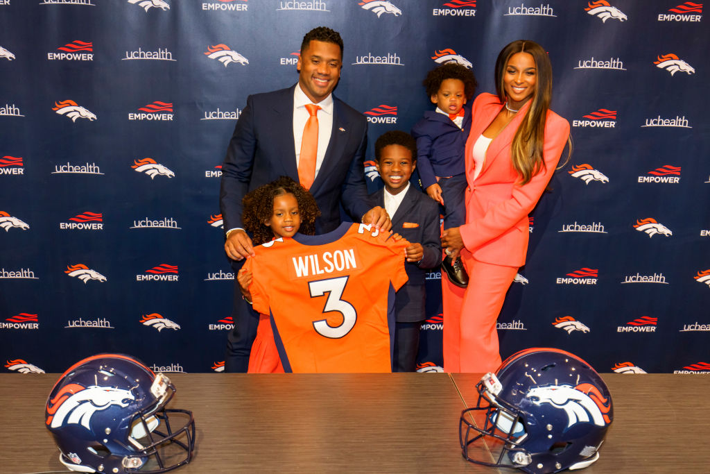 Denver Broncos Introduce Quarterback Russell Wilson