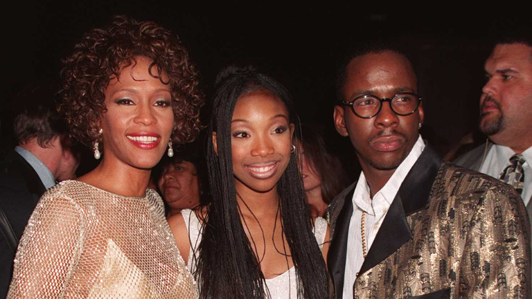 Whitney Houston, Bobby Brown, and Brandy