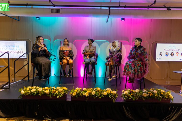 CLEO TV's Cocktails and Conversation panelists