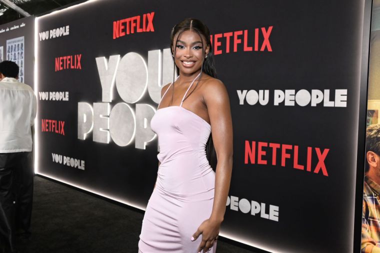 Coco Jones at the Netflix World Premiere Of "You People"
