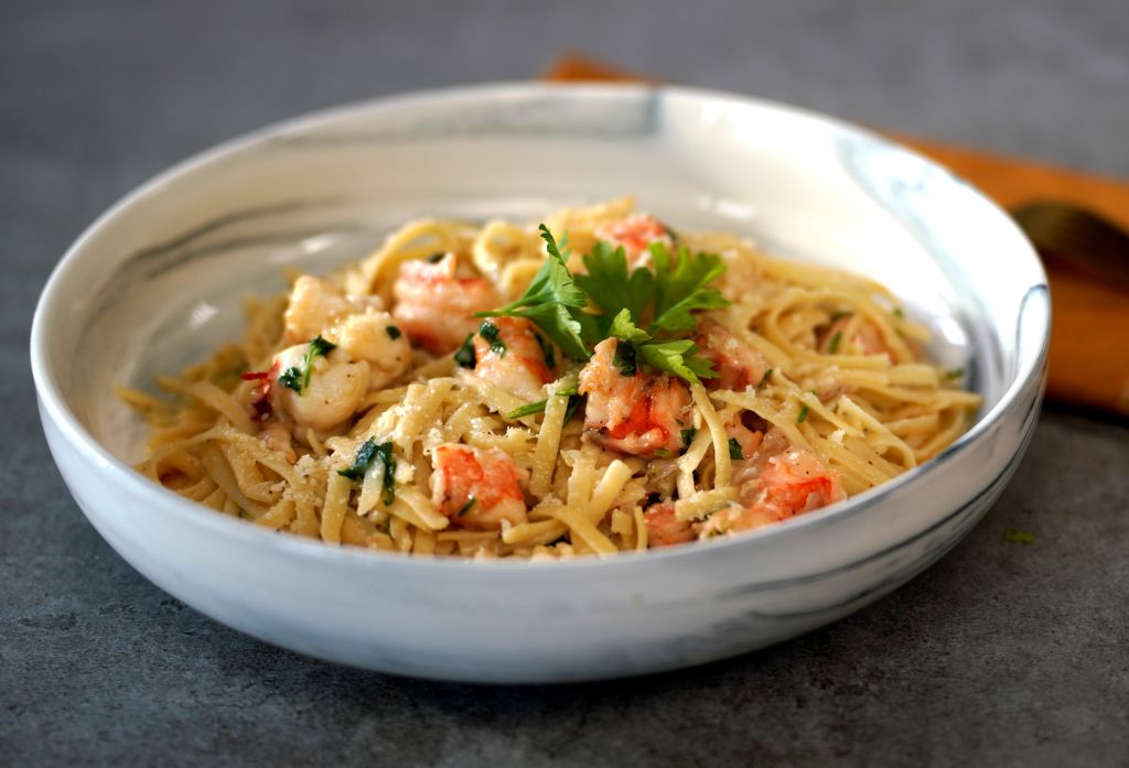 Shrimp and Lobster Scampi