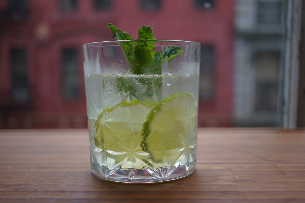 Chef JJ Crab Cake BLT + Tequila Moscow Mule