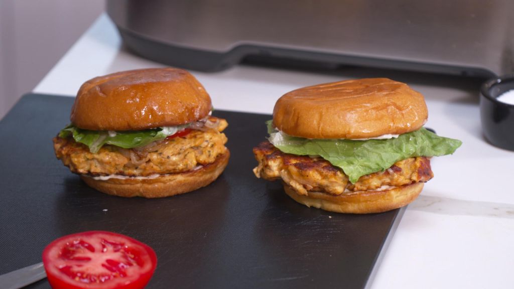 Salmon Burgers, Living By Design