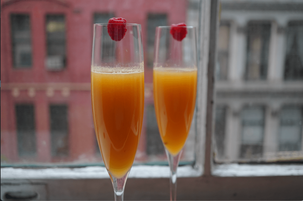 Champagne Mango Cocktail | Just Eats with Chef JJ