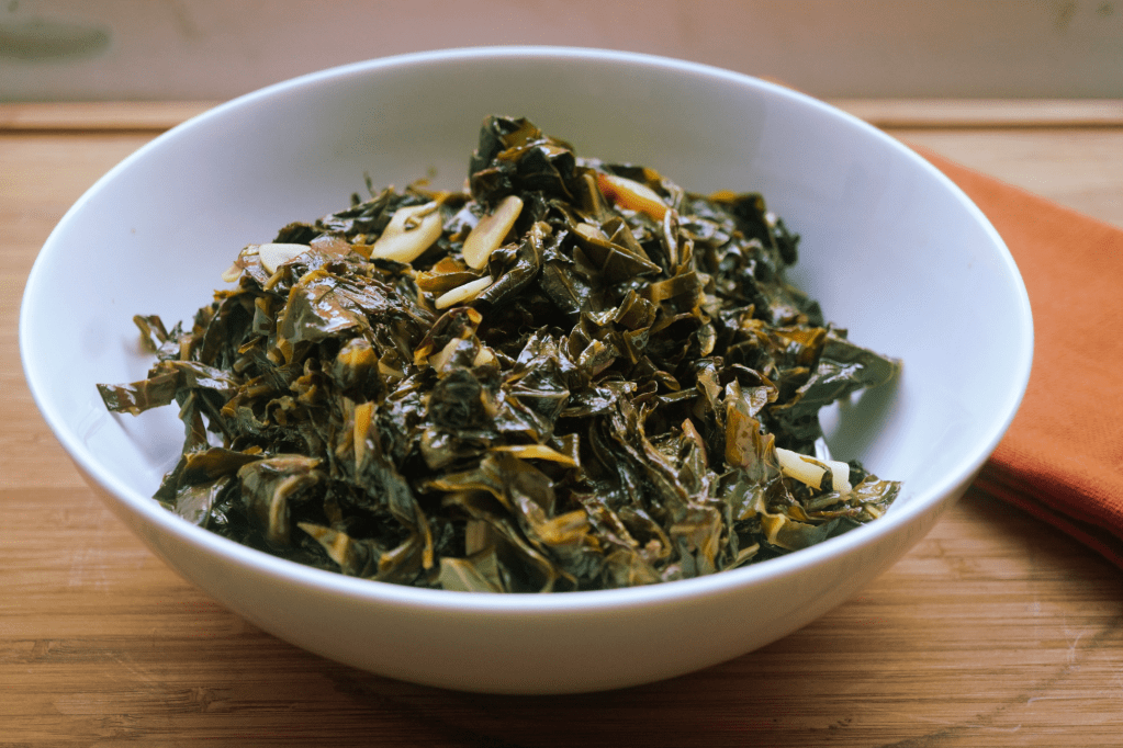 Sauteed Collard Greens recipe, Just Eats with Chef JJ ep. 529