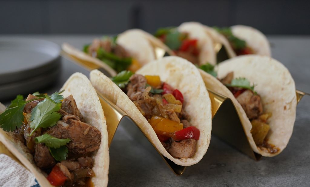 Caribbean Jerk Chicken Tacos