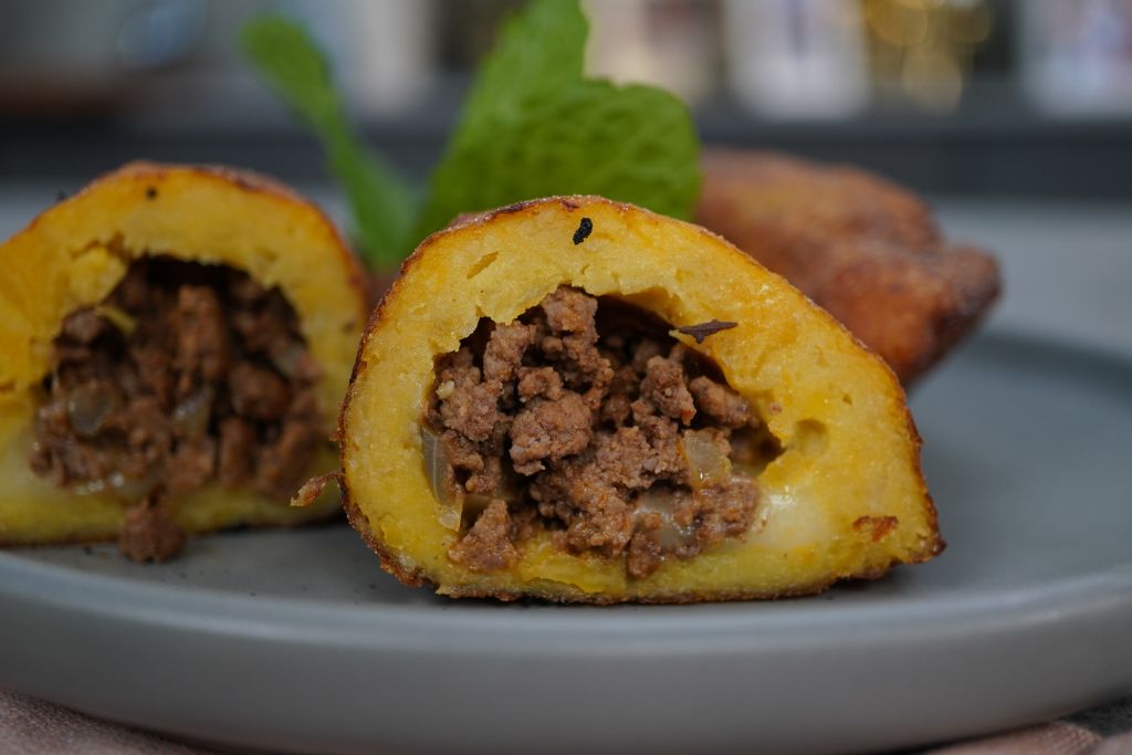 Picadillo-Stuffed Plantain Empanadas