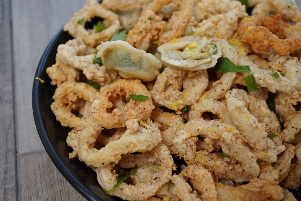 Lemon Pepper, Jalapeno Salt & Pepper Calamari