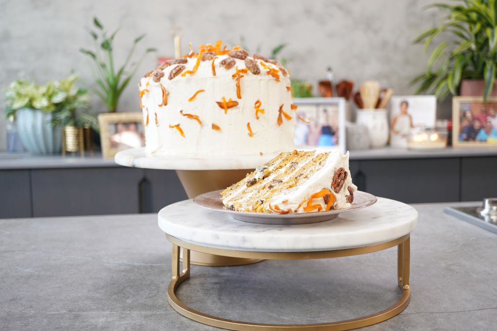 4 Layer CARROT CAKE with Buttercream Frosting