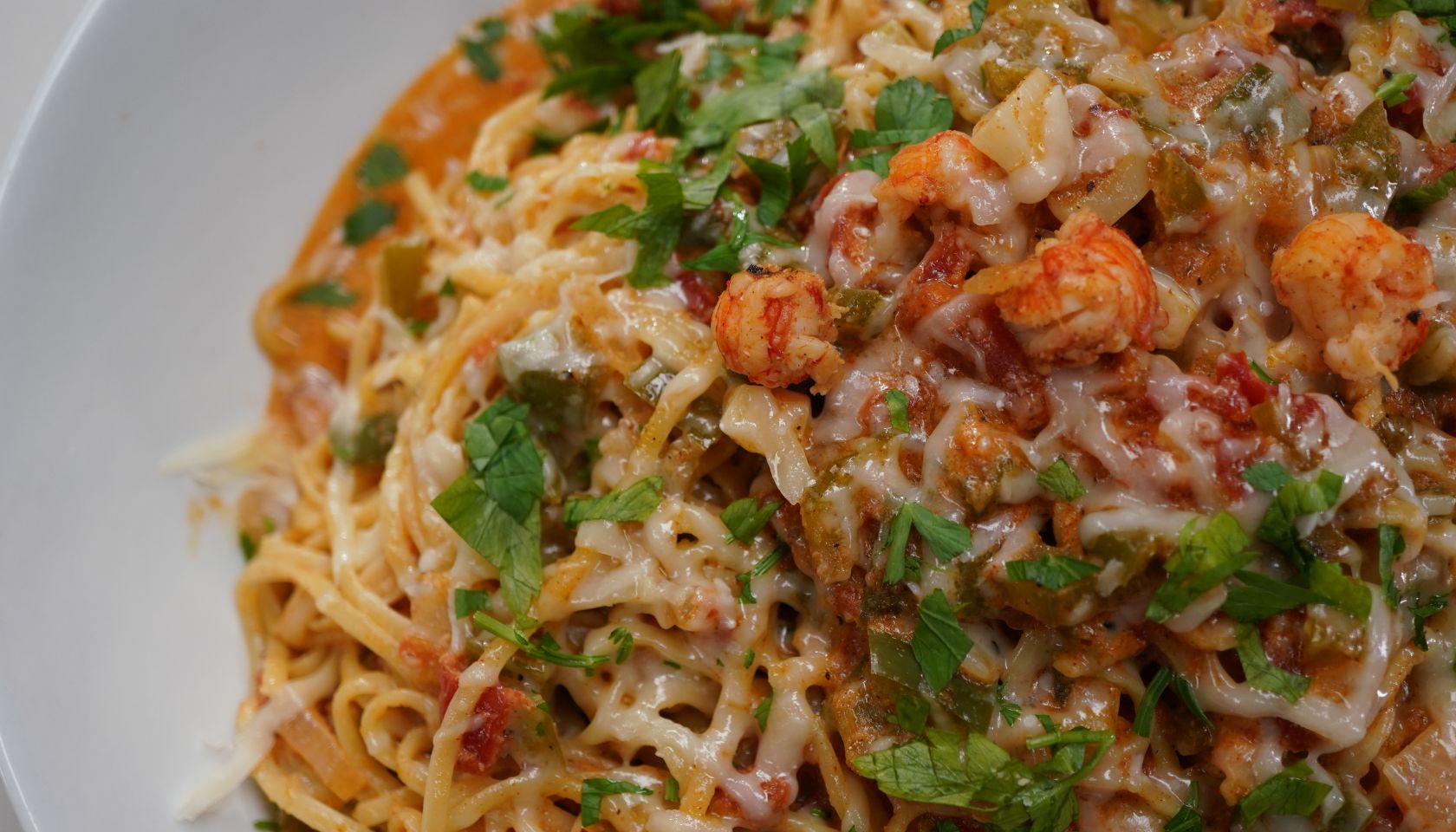 Langostino Lobster Creole Pasta