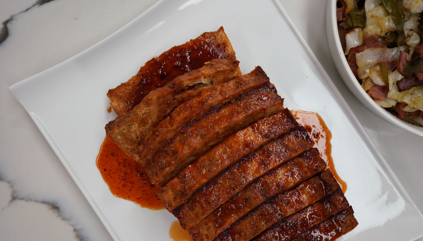Turkey Meatloaf with Agave Glaze