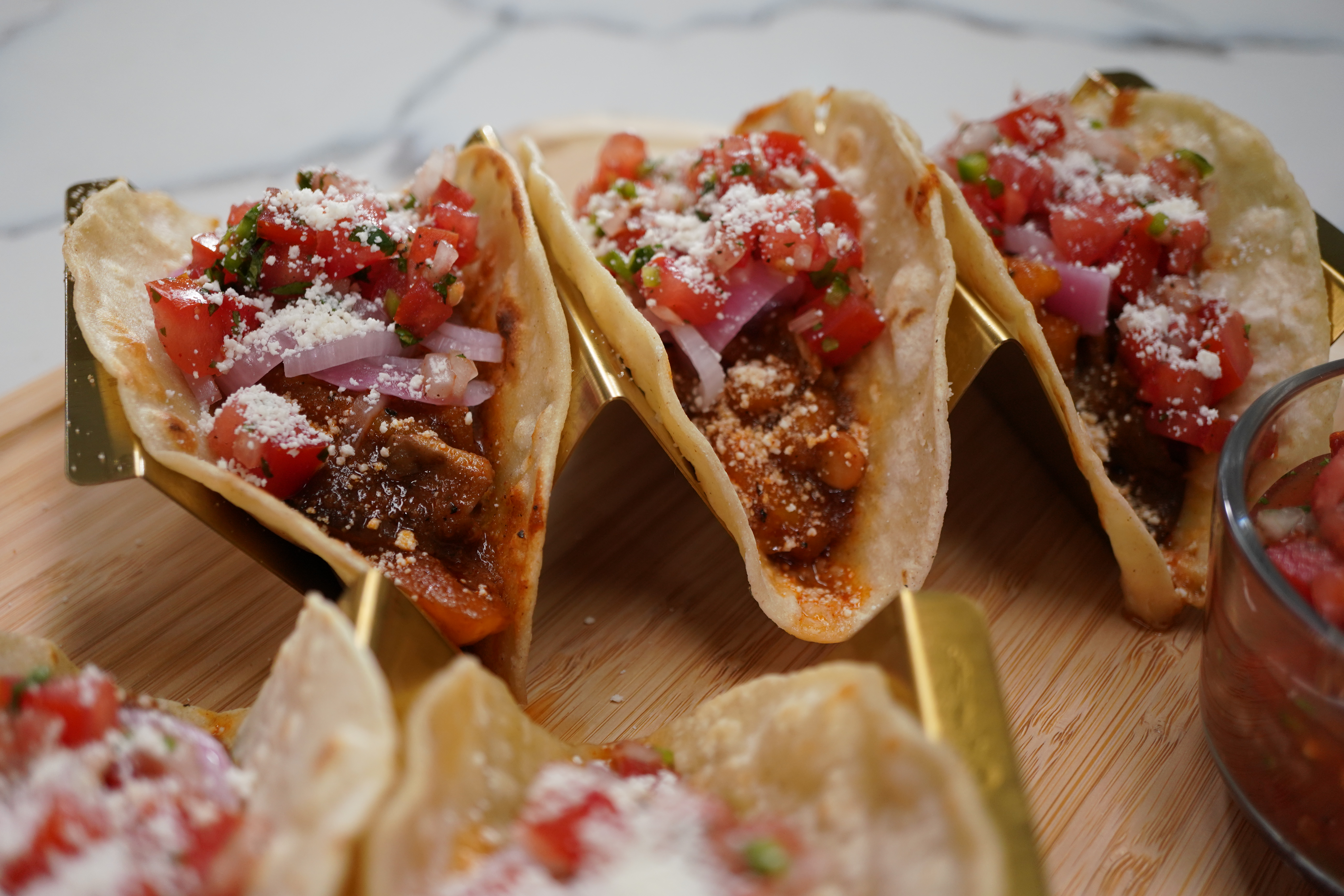 Mixed Mushrooms and Jackfruit Tacos