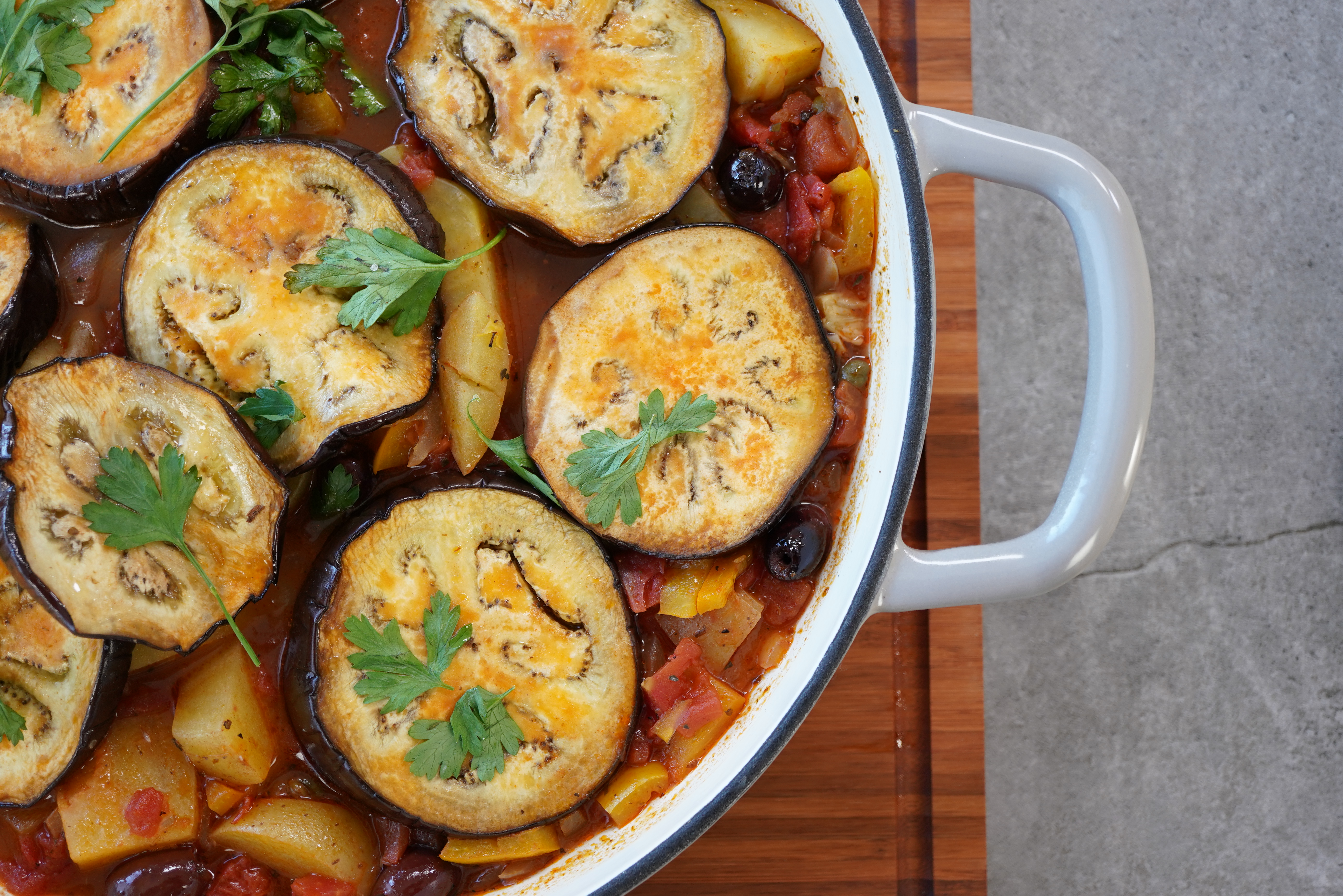 Eggplant & Potato Stew
