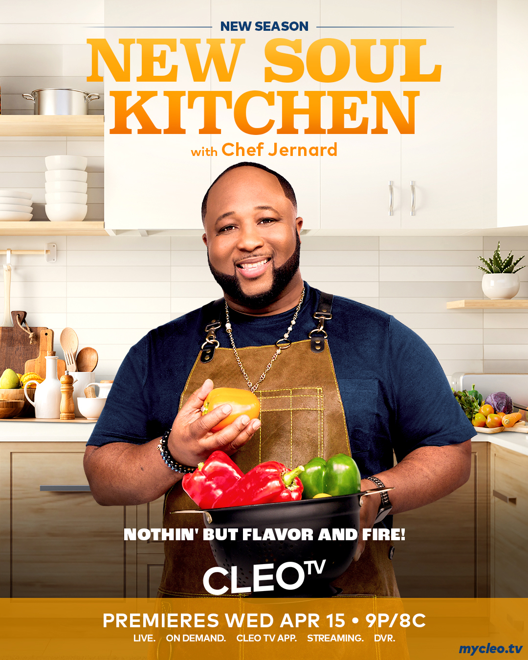 NEW SOUL KITCHEN WITH CHEF JERNARD 2026 KEY ART